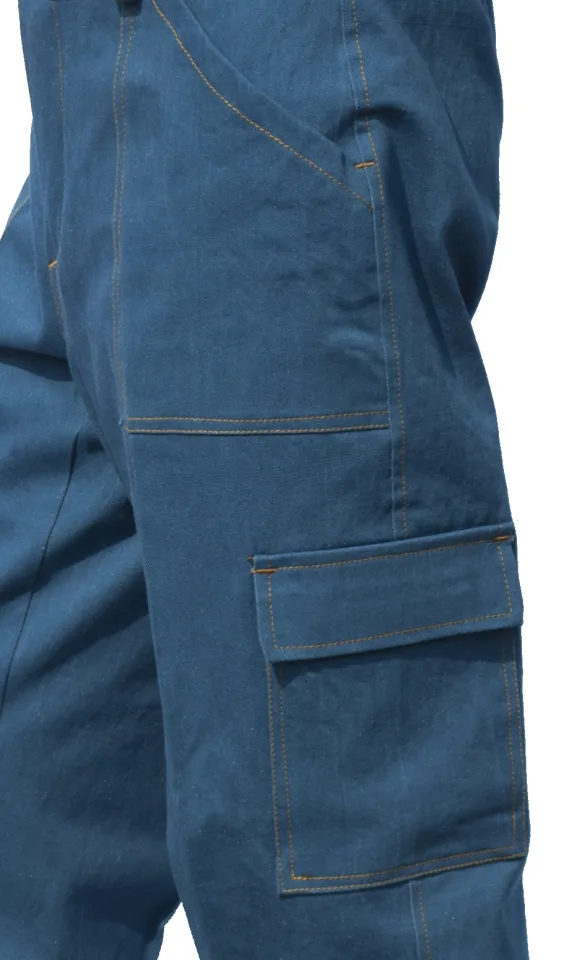 TEK KOMANDO CEPLİ KOT PANTOLON - 50